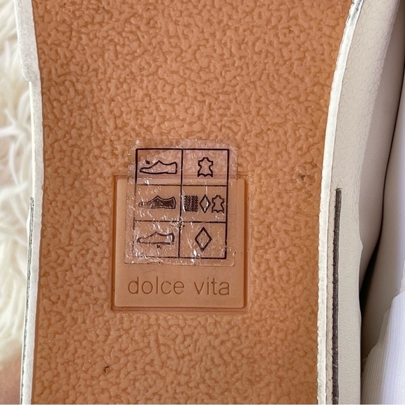 Dolce Vita Zina 360 Sneaker recycled leather white size 7.5 - Picture 9 of 10